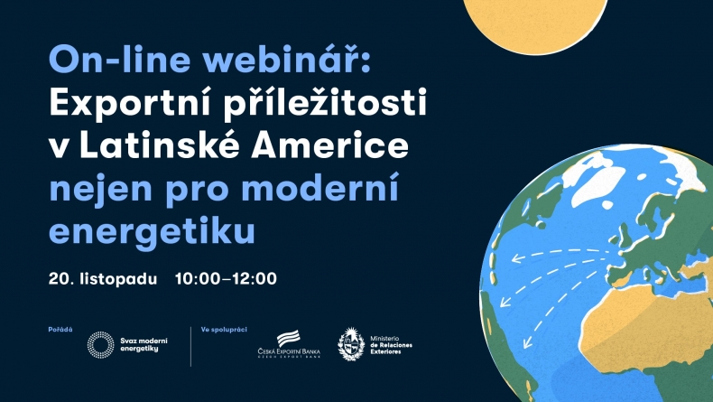 Webinář: Exportní příležitosti v moderní energetice nejen pro moderní energetiku